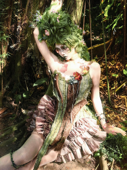 Forest Spirit Wood Fairy Dryad Corset【s0000011767】