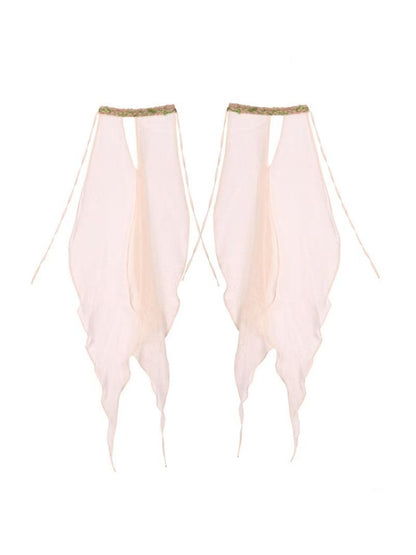 Forest Fairy Floral Lace Corset Dress 4-iece Set【s0000011761】