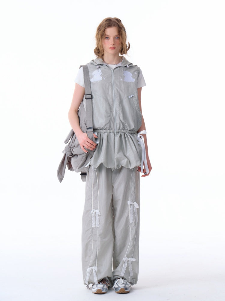 Bow High Waist A-Line Bud Mini Skirt【s0000011919】