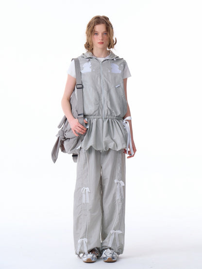 Bow High Waist A-Line Bud Mini Skirt【s0000011919】