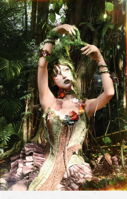 Forest Spirit Wood Fairy Dryad Corset【s0000011767】