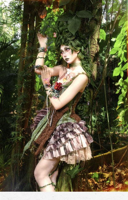 Forest Spirit Wood Fairy Dryad Corset【s0000011767】