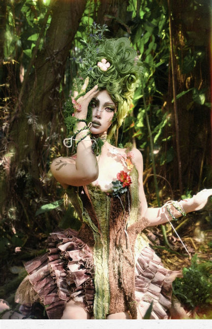 Forest Spirit Wood Fairy Dryad Corset【s0000011767】