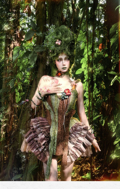 Forest Spirit Wood Fairy Dryad Corset【s0000011767】