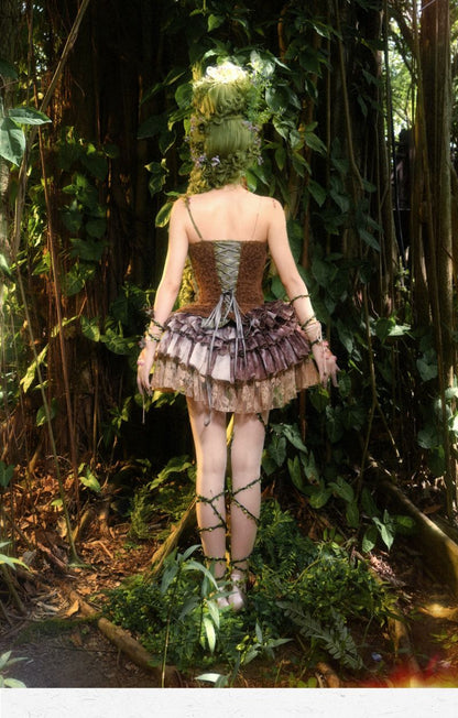 Forest Spirit Wood Fairy Dryad Corset【s0000011767】
