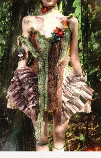Forest Spirit Wood Fairy Dryad Corset【s0000011767】