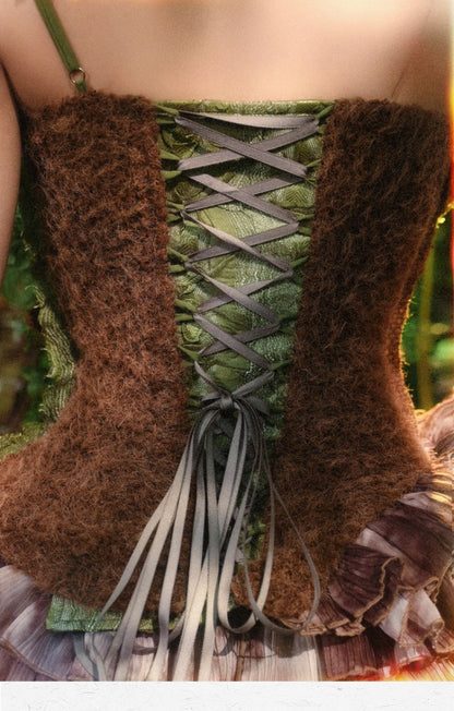 Forest Spirit Wood Fairy Dryad Corset【s0000011767】