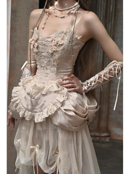 Ballet Collection Embroidered Corset【s0000002690】