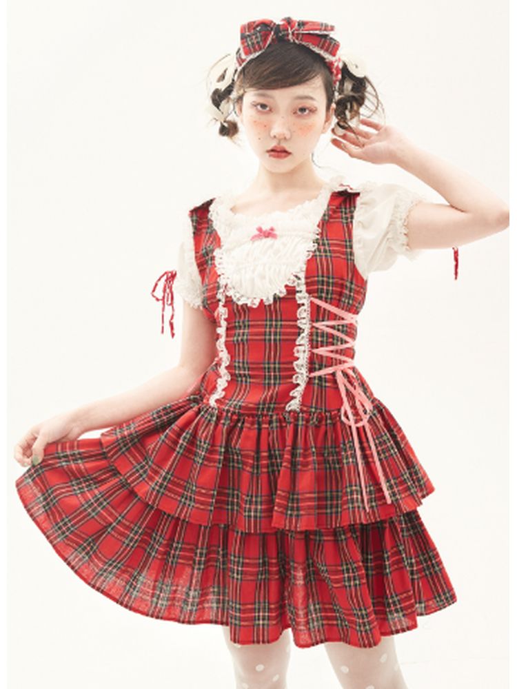 Showa retro Lolita cake skirt【s0000002481】