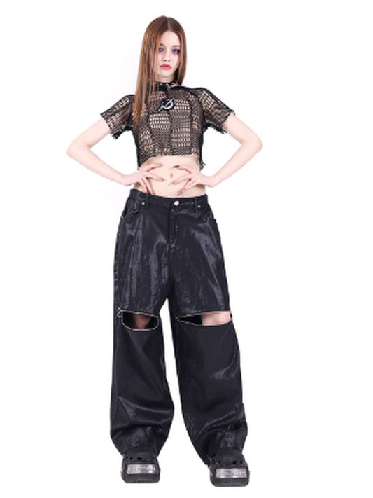 Low waist straight pants【s0000002535】