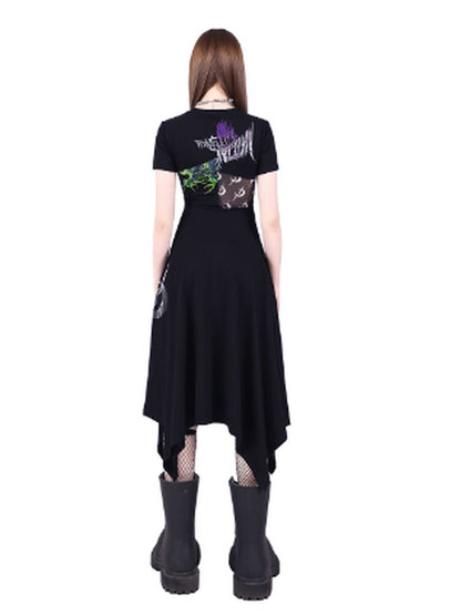 Original Moon Stitching Dress【s0000002545】