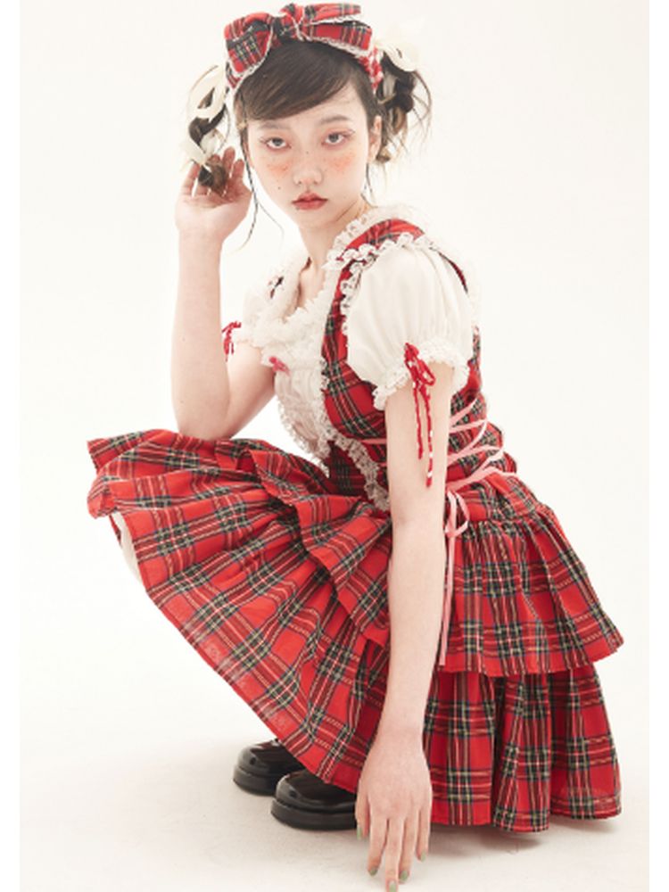 Showa retro Lolita cake skirt【s0000002481】