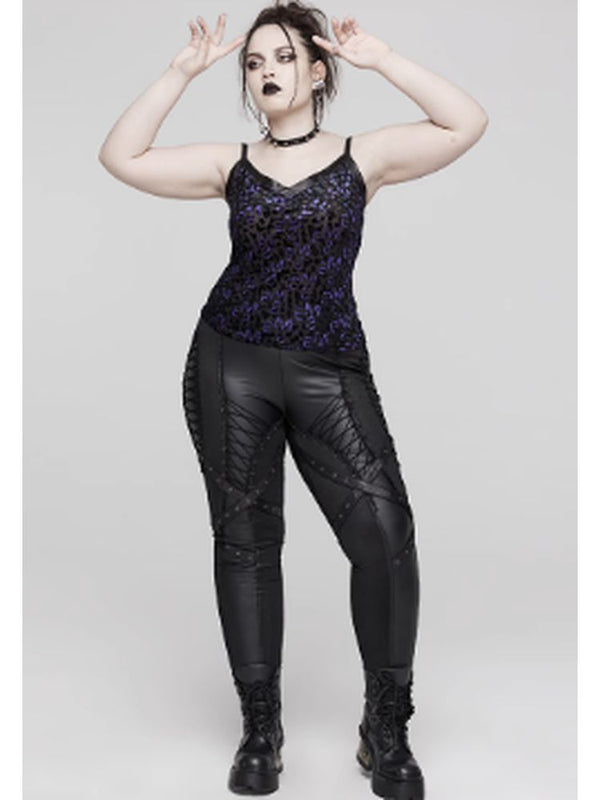 Elastic Leggings Women's Slim Pants [s0000002834]