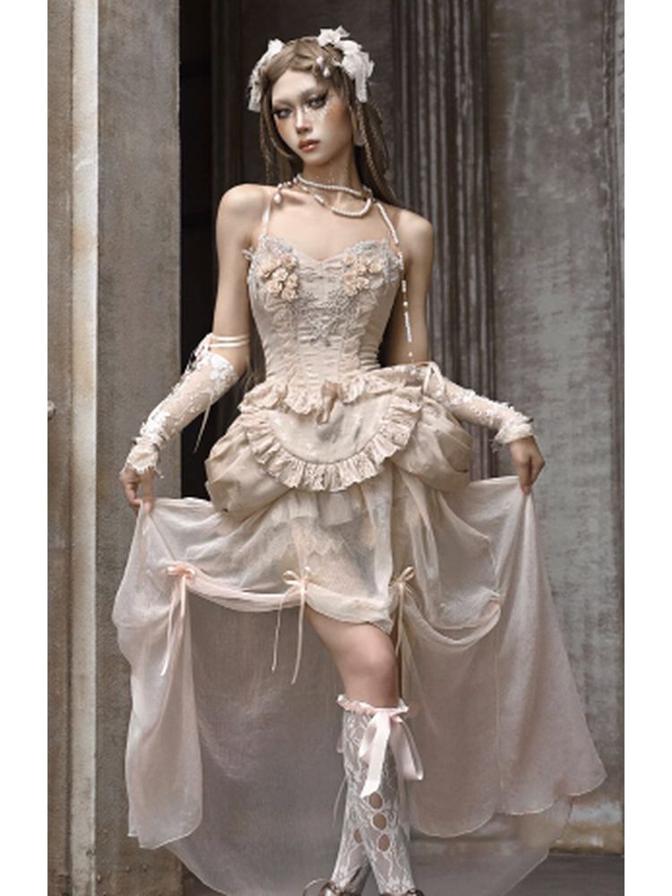 Ballet Collection Embroidered Corset【s0000002690】