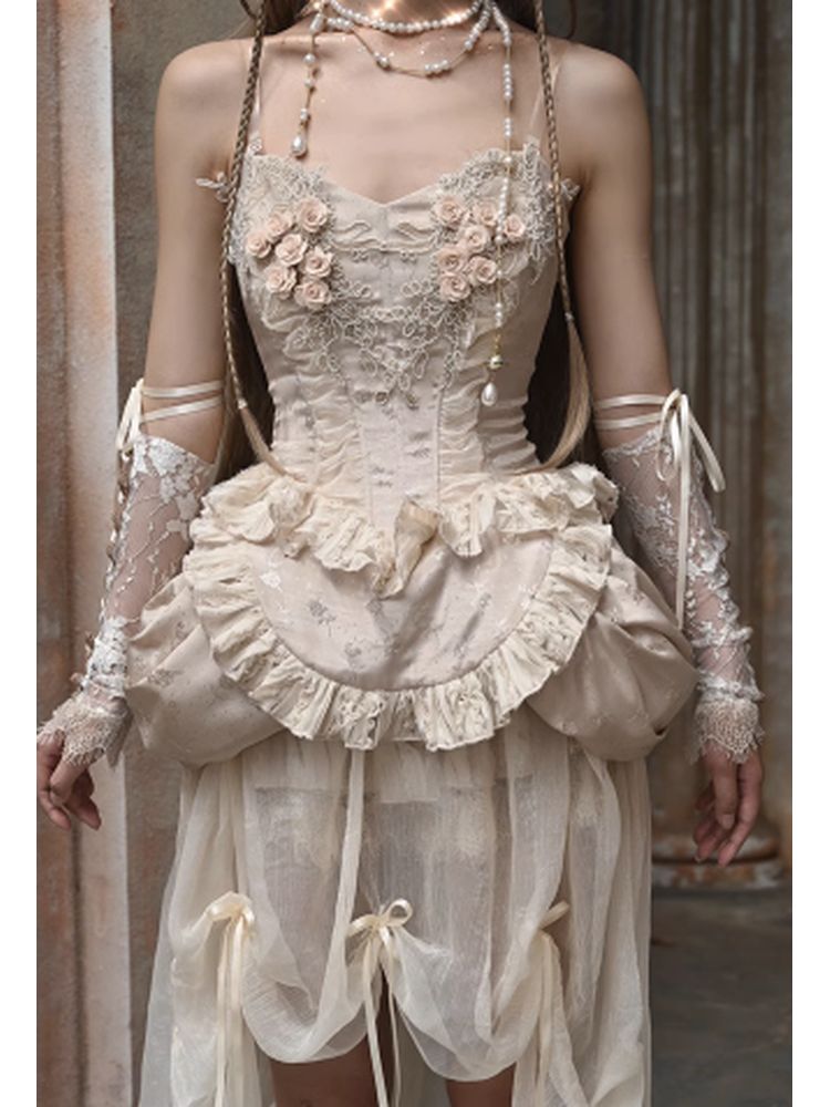 Ballet Collection Embroidered Corset【s0000002690】