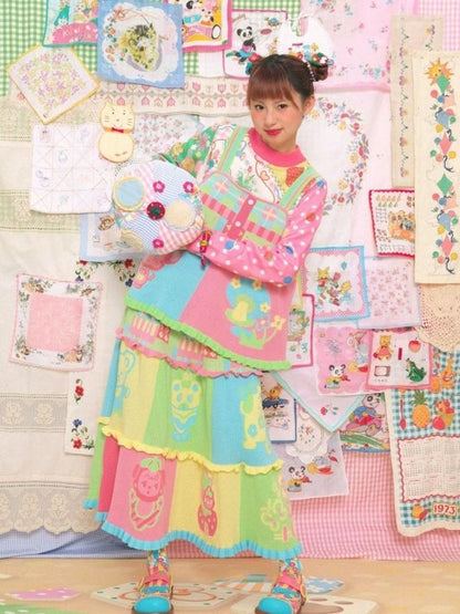 Colorful cake skirt【s0000003729】