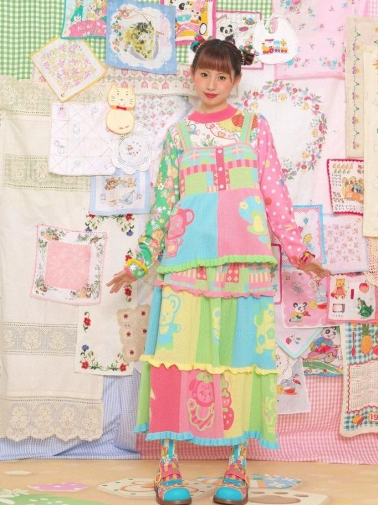 Colorful cake skirt【s0000003729】