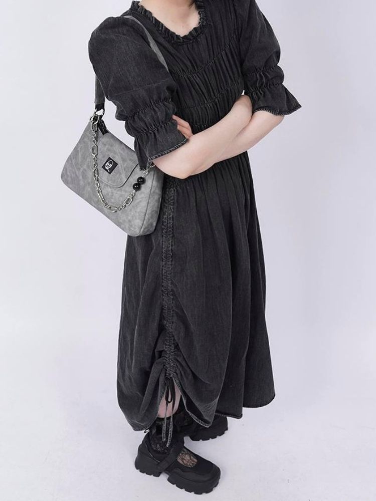 Leather crossbody ladies bag【s0000002928】 