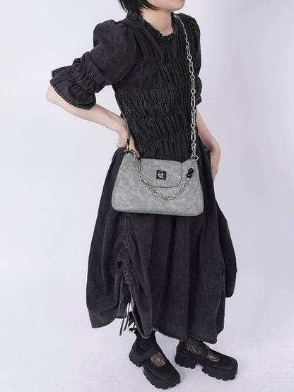 Leather crossbody ladies bag【s0000002928】 