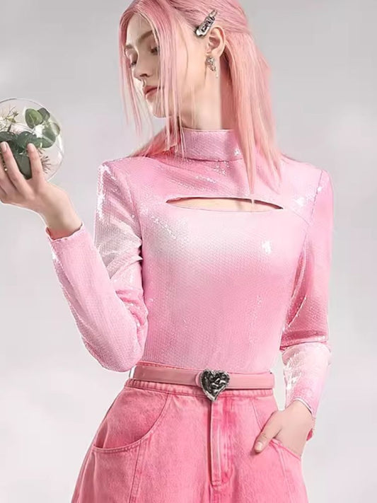 G Rajien T Kor Sim Smile M 셔츠 [S0000006836]