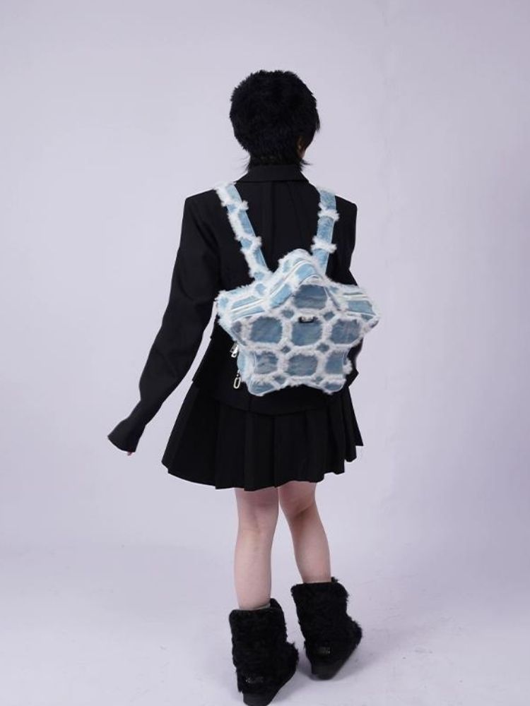 Large star shaped school bag【s0000003476】