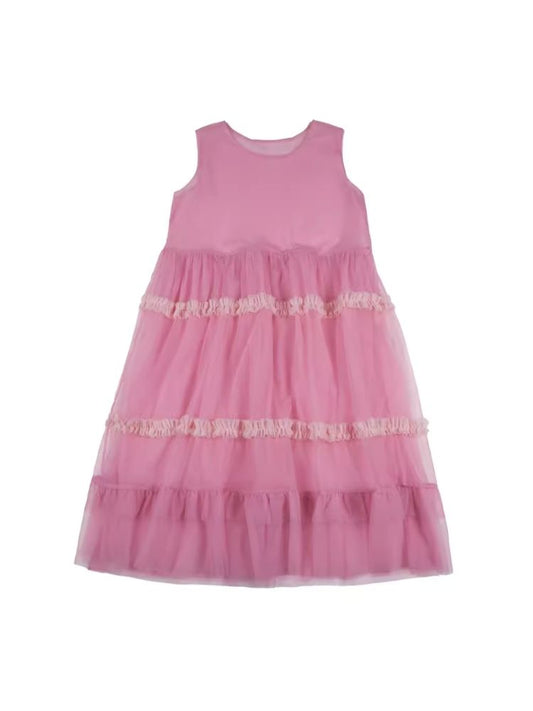 Mesh doll models undershirt dress【s0000007945】