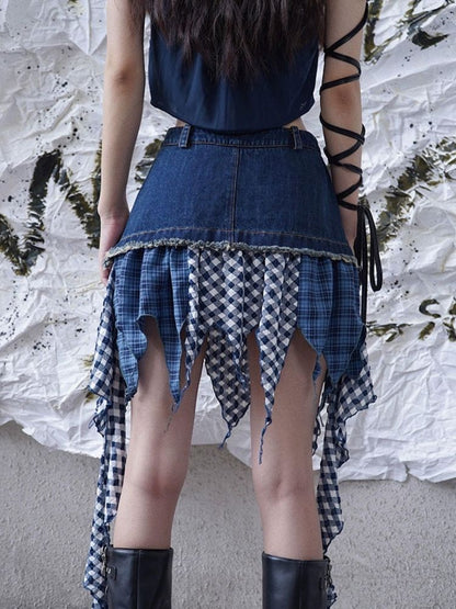 Original denim skirt【s0000003025】