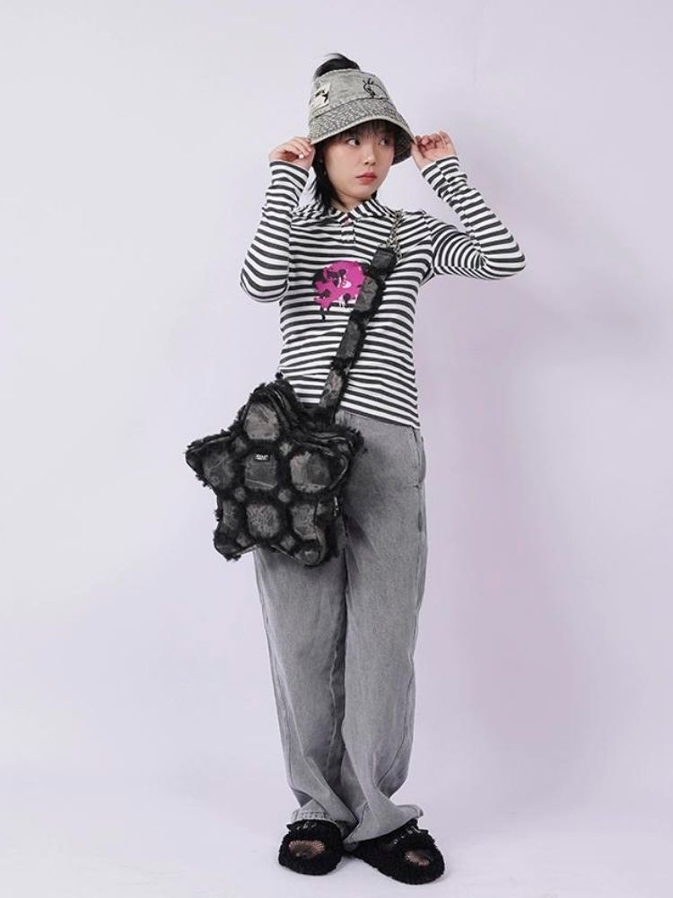 Large star shaped school bag【s0000003476】