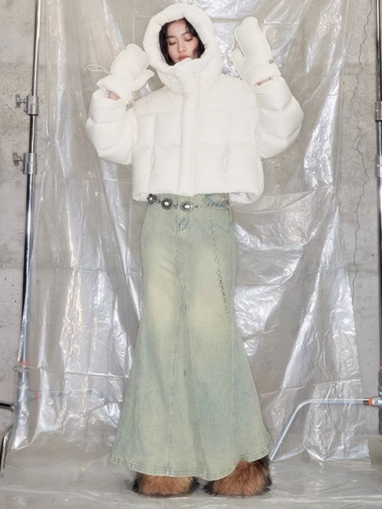 Multi-color environmental protection waterproof down gloves【s0000005617】