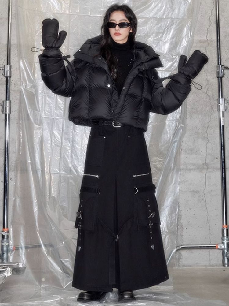 Multi-color environmental protection waterproof down gloves【s0000005617】