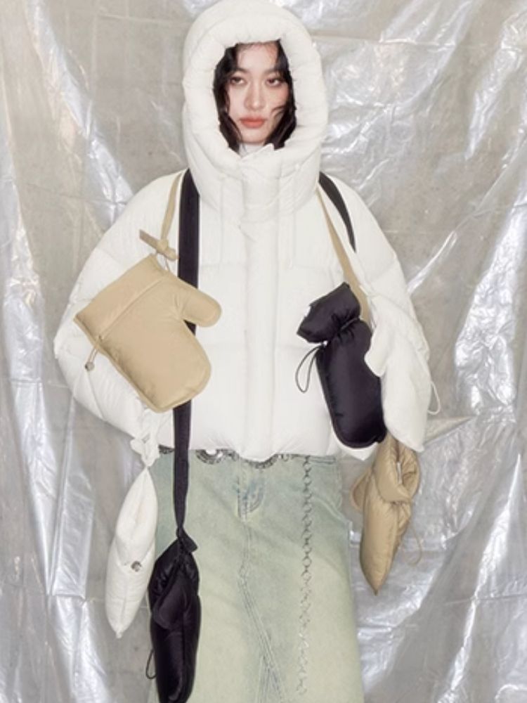 Multi-color environmental protection waterproof down gloves【s0000005617】