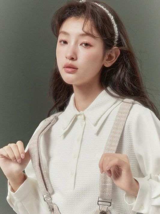 Double Collar Textured Shirt【s0000003404】