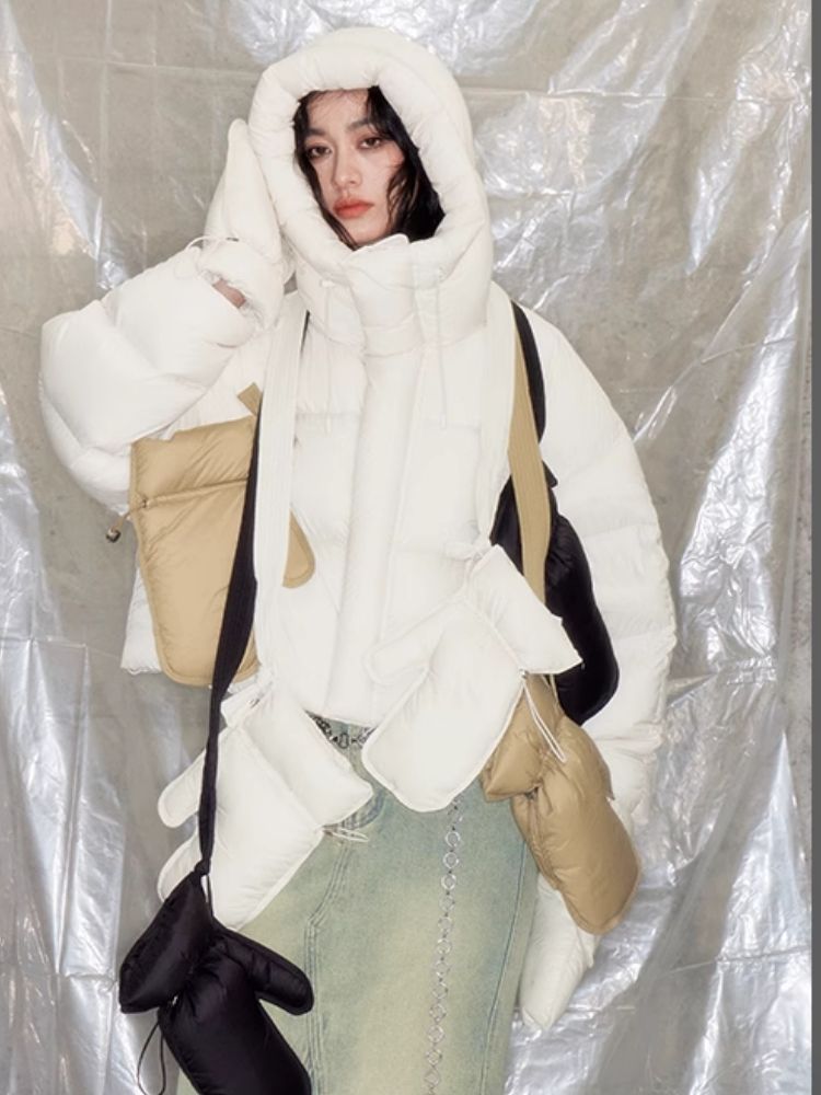 Multi-color environmental protection waterproof down gloves【s0000005617】