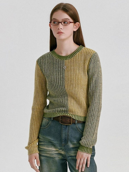 Round Neck Short Sweater【s0000003470】