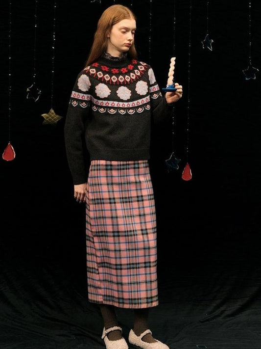 Slim and High Straight Skirt【s0000005950】