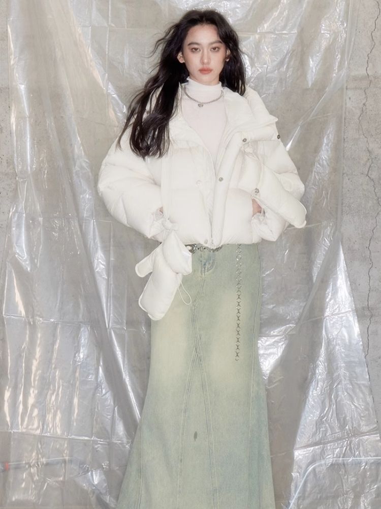 Multi-color environmental protection waterproof down gloves【s0000005617】