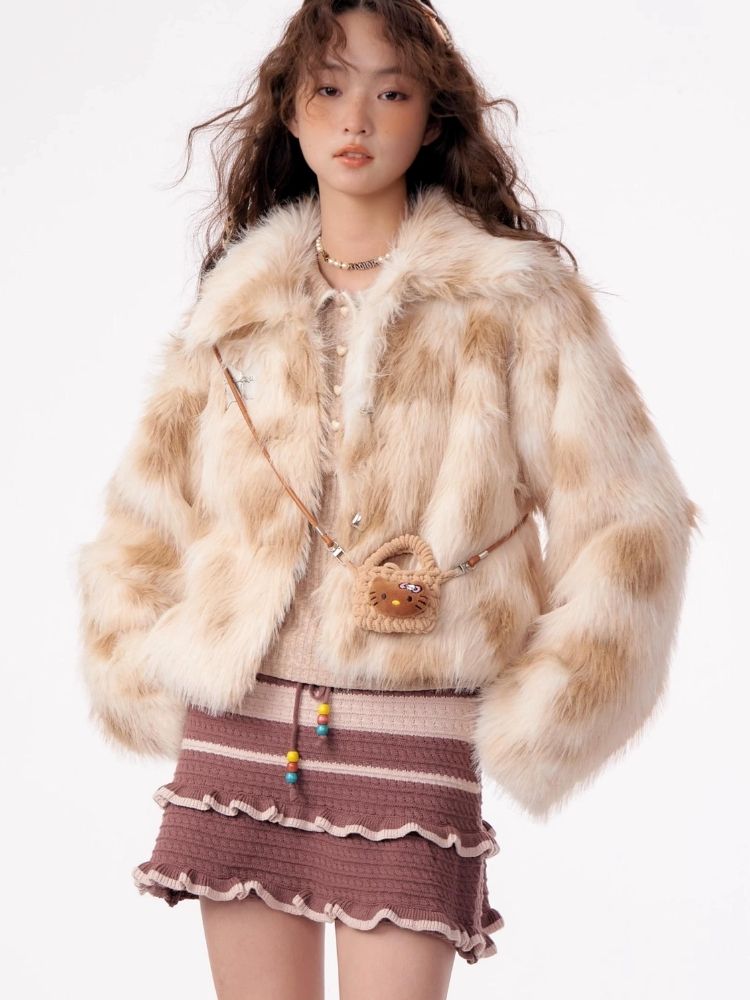 Autumn and winter plush coat【s0000003804】