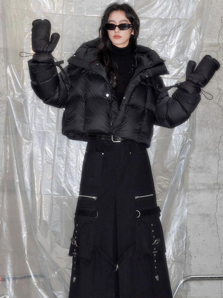 Multi-color environmental protection waterproof down gloves【s0000005617】