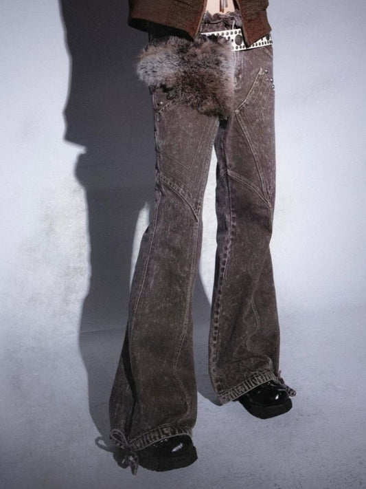 Low Rise Flared Jeans【s0000005760】