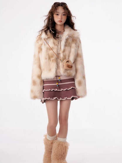 Autumn and winter plush coat【s0000003804】