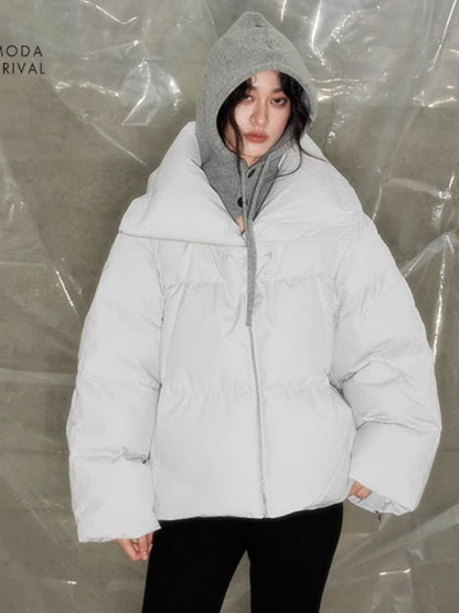 Chimney collar three colors 90 white duck down jacket【s0000004856】