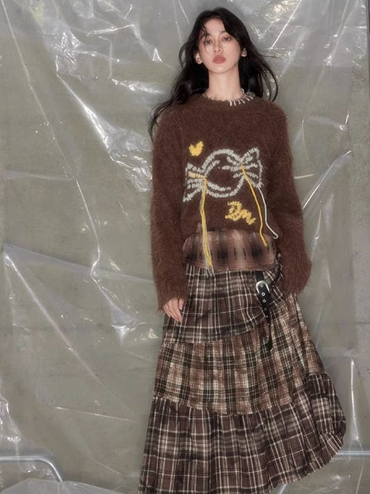 intage wusten d stye patte r spishin g buschie r 스커트 [S0000004873]