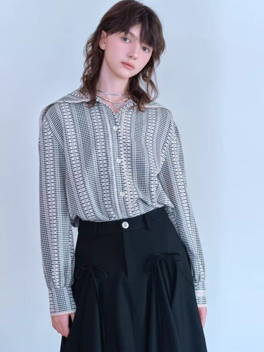 Navy Koh R Koh Sion Bang Do Win Shirt [S000007048]