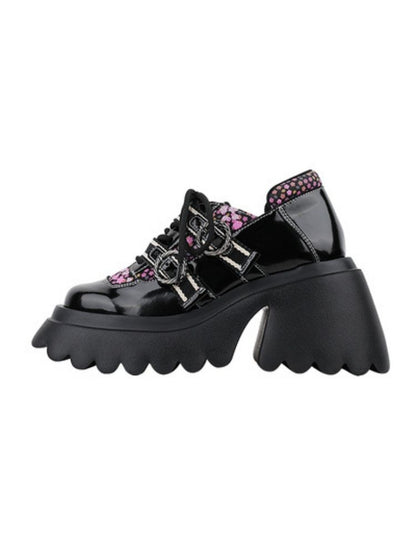 High heel bunk belt shoes【s0000002200】