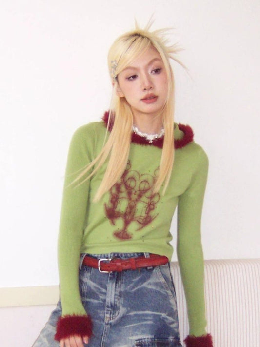 Slim fit hooded short sweater【s0000003517】