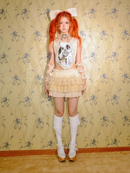 Bowknot Light Lolita Short Skirt【s0000004848】