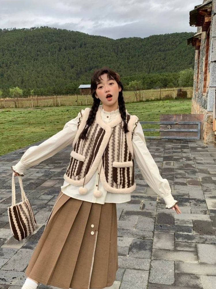 자수적 인 ry peppu m toe d puet d 스커트 [S0000005891]