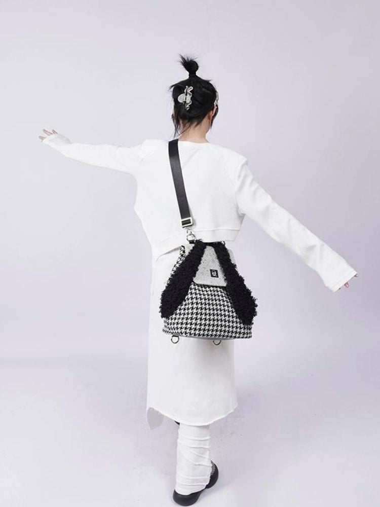 Large capacity bunny school bag【s0000003477】