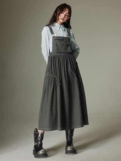 Loose suspender skirt【s0000003952】