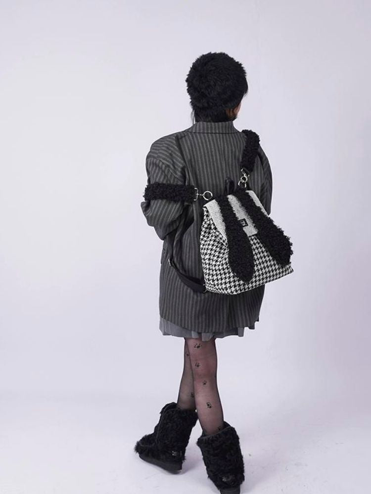 Large capacity bunny school bag【s0000003477】
